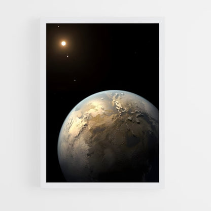 ap-kepler telescope-3 cadre Blanc
