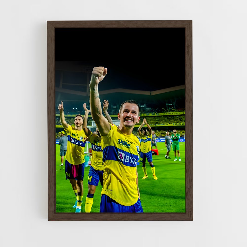 ap-kerala blasters fc-16 cadre Bois foncé