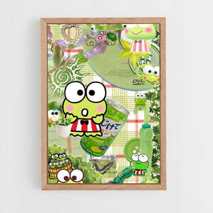 ap-keroppi-1 cadre Bois clair