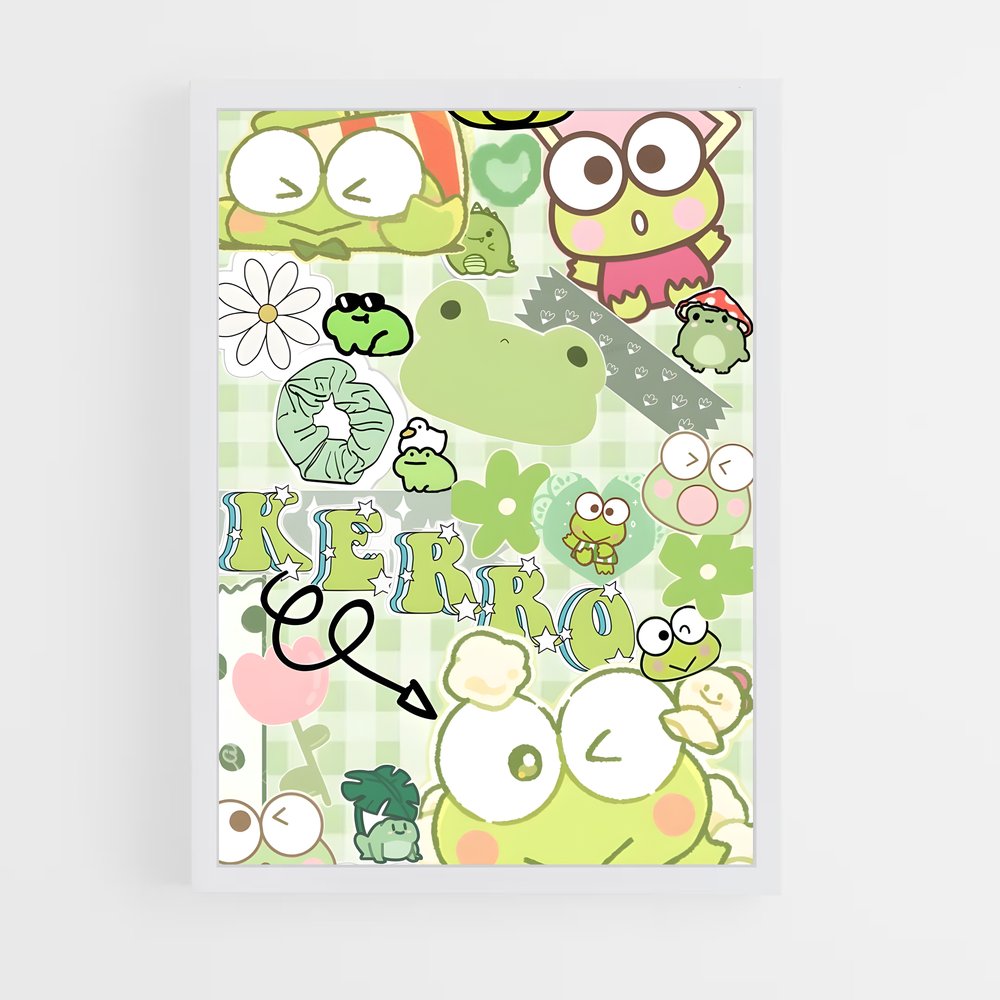 ap-keroppi-2 cadre Blanc