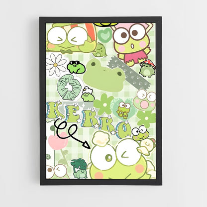 ap-keroppi-2 cadre Noir