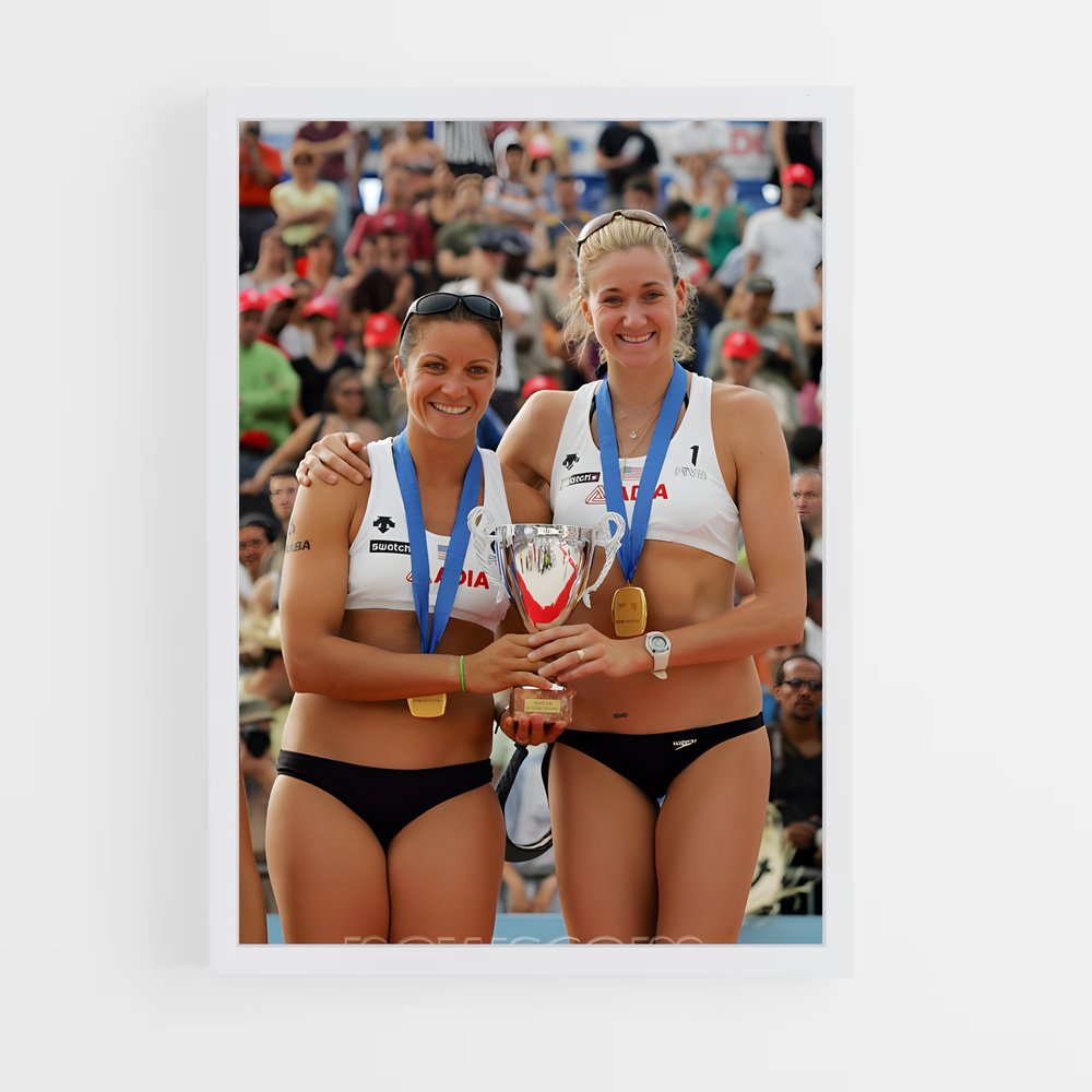 ap-kerri walsh jennings-3 cadre Blanc