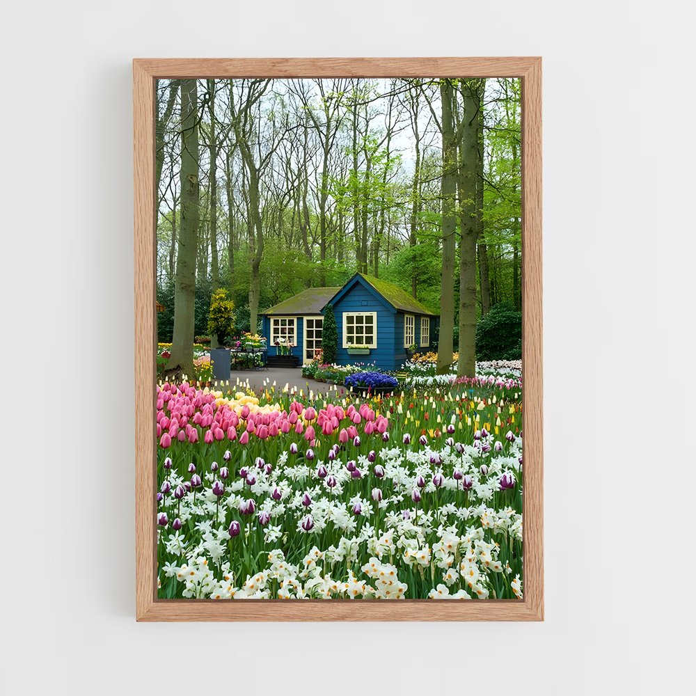 ap-keukenhof gardens-4 cadre Bois clair