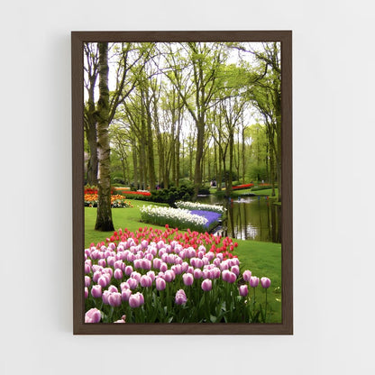 ap-keukenhof gardens-6 cadre Bois foncé