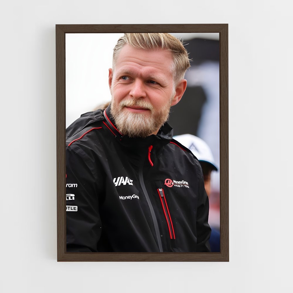 ap-kevin magnussen-3 cadre Bois foncé