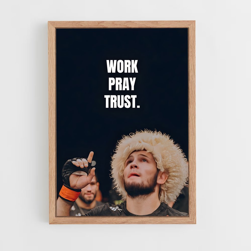 ap-khabib nurmagomedov-2 cadre Bois clair
