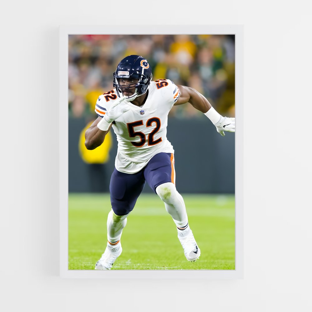 ap-khalil mack-1 cadre Blanc