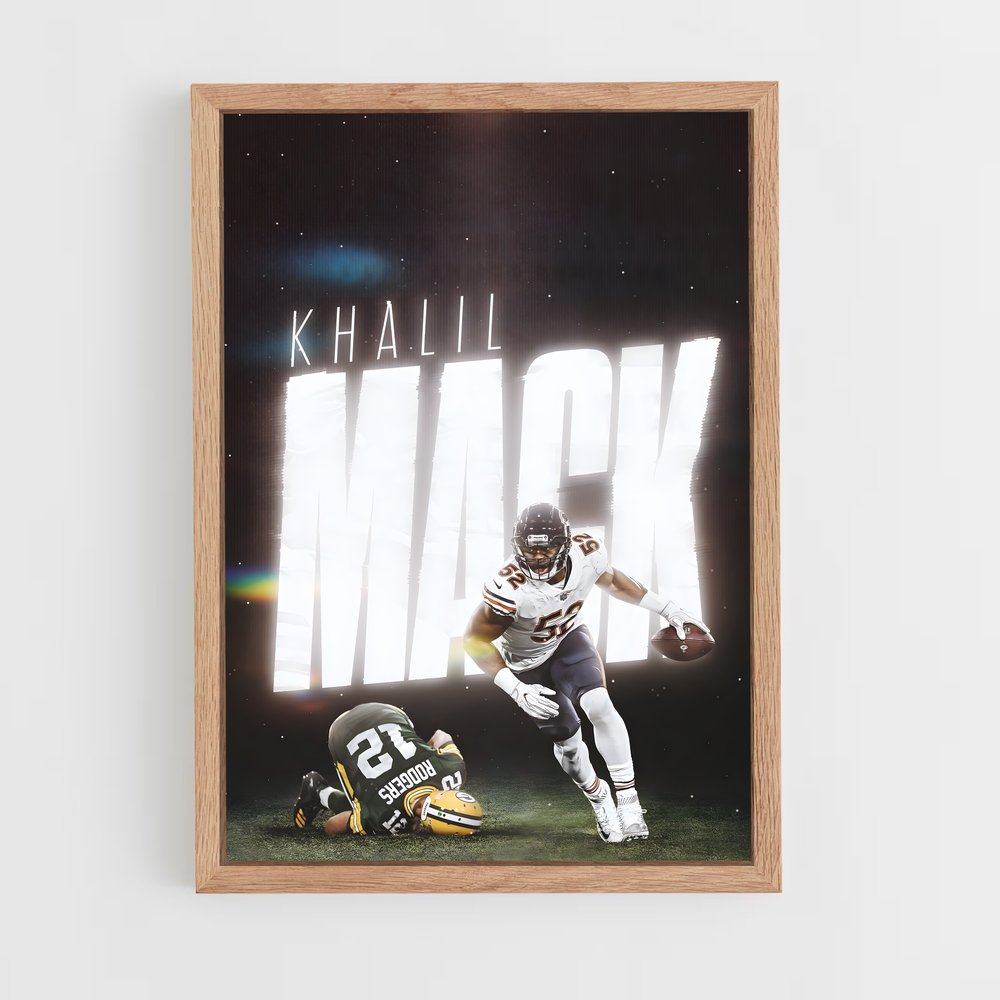 ap-khalil mack-2 cadre Bois clair
