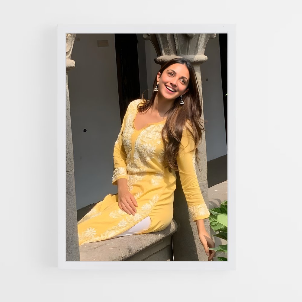 ap-kiara advani-14 cadre Blanc