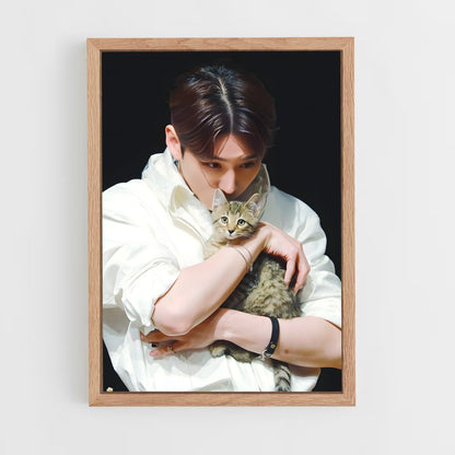 ap-kihyun-2 cadre Bois clair