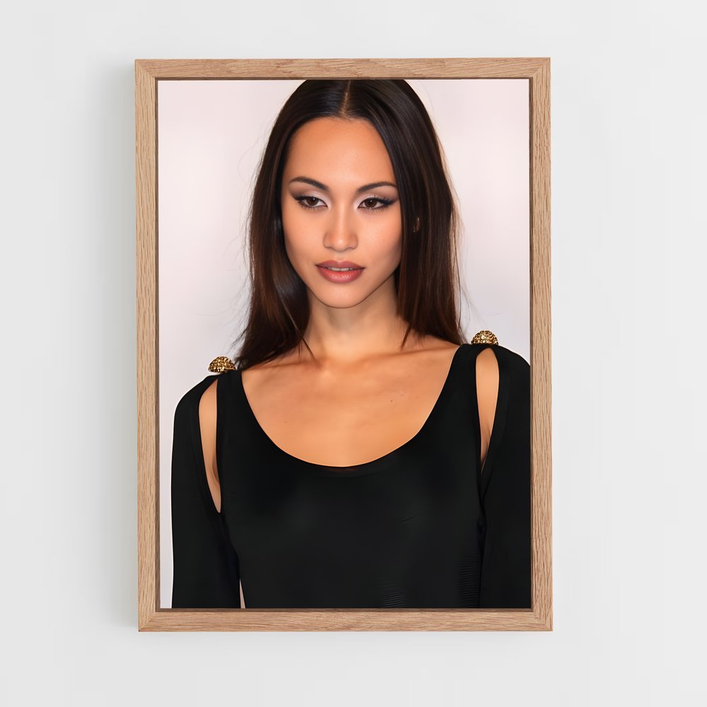 ap-kiko mizuhara-1 cadre Bois clair