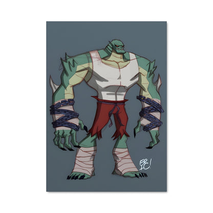 Poster Monstre Musclé
