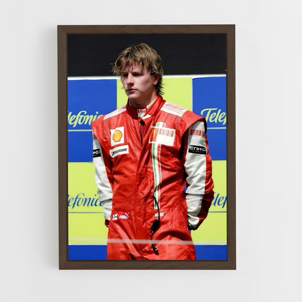 ap-kimi raikkonen-1 cadre Bois foncé