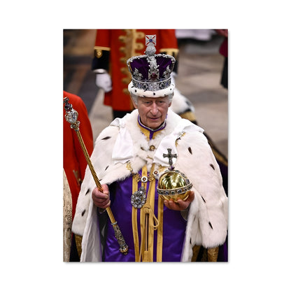Poster Couronnement Royal