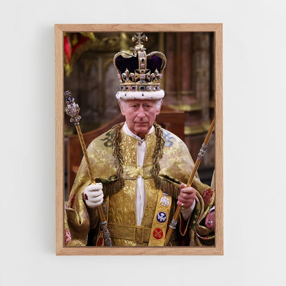 ap-king charles iii-2 cadre Bois clair