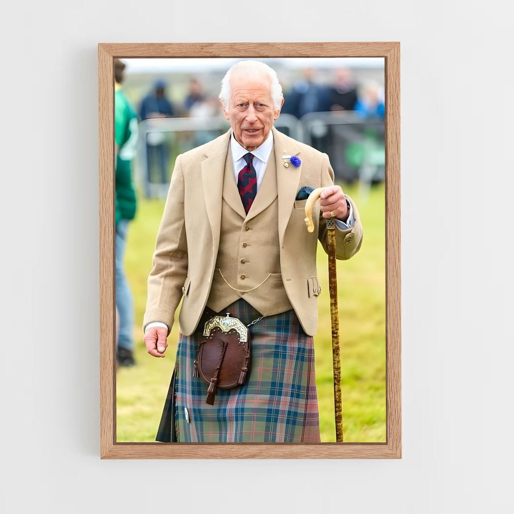 ap-king charles iii-6 cadre Bois clair