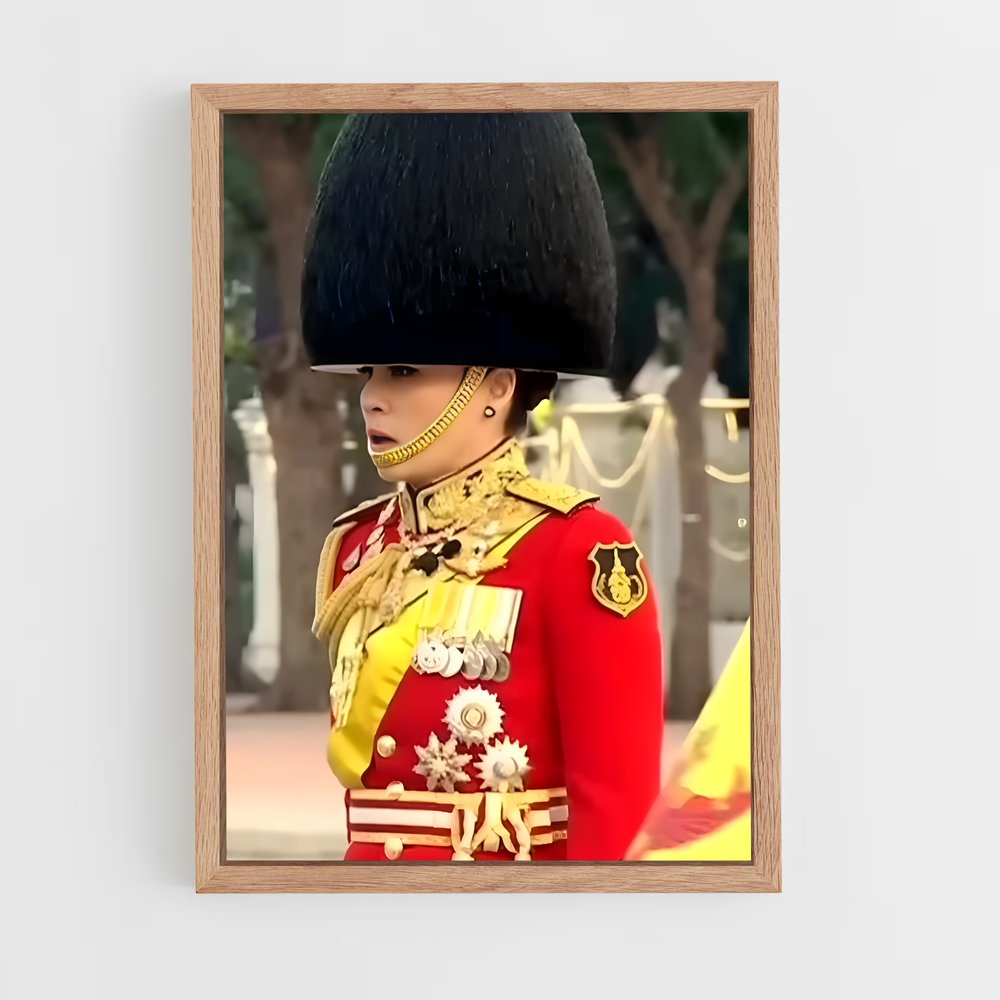 ap-king maha vajiralongkorn-9 cadre Bois clair