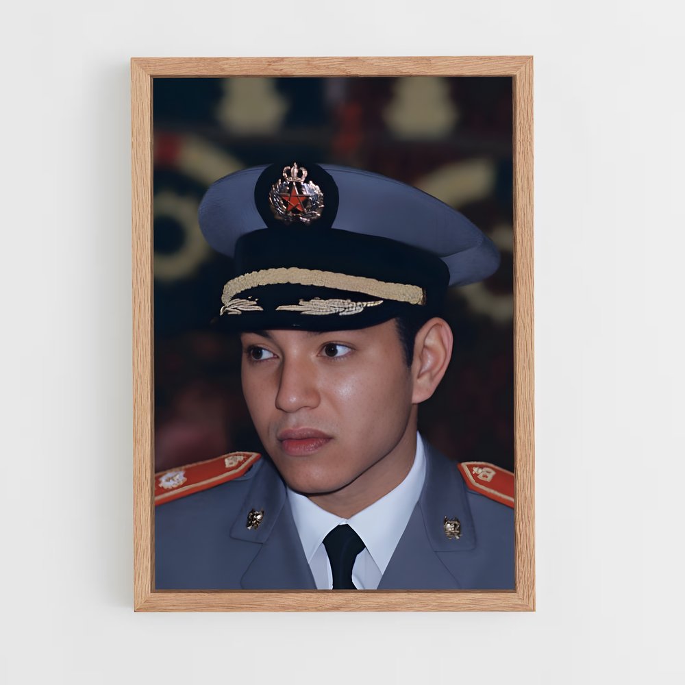 ap-king mohammed vi-2 cadre Bois clair