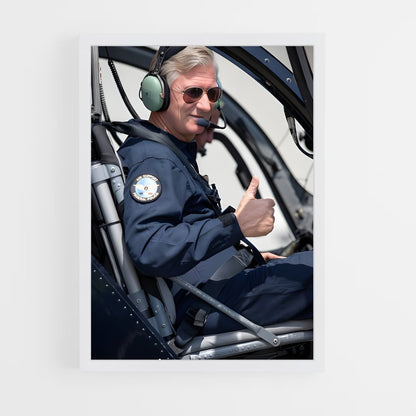 ap-king philippe-1 cadre Blanc