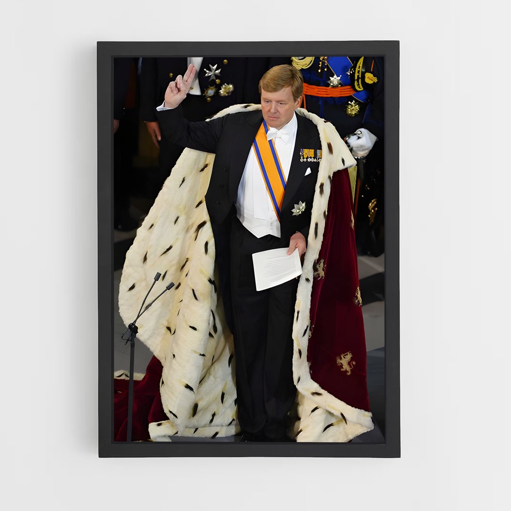 ap-king willem alexander-3 cadre Noir