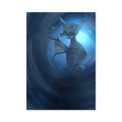 Poster Kingdra en Folie