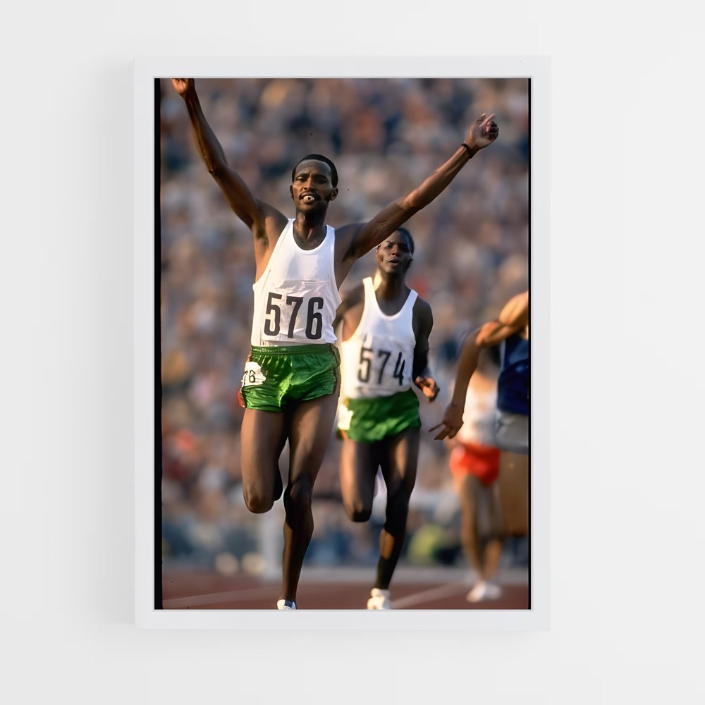ap-kipchoge keino-1 cadre Blanc