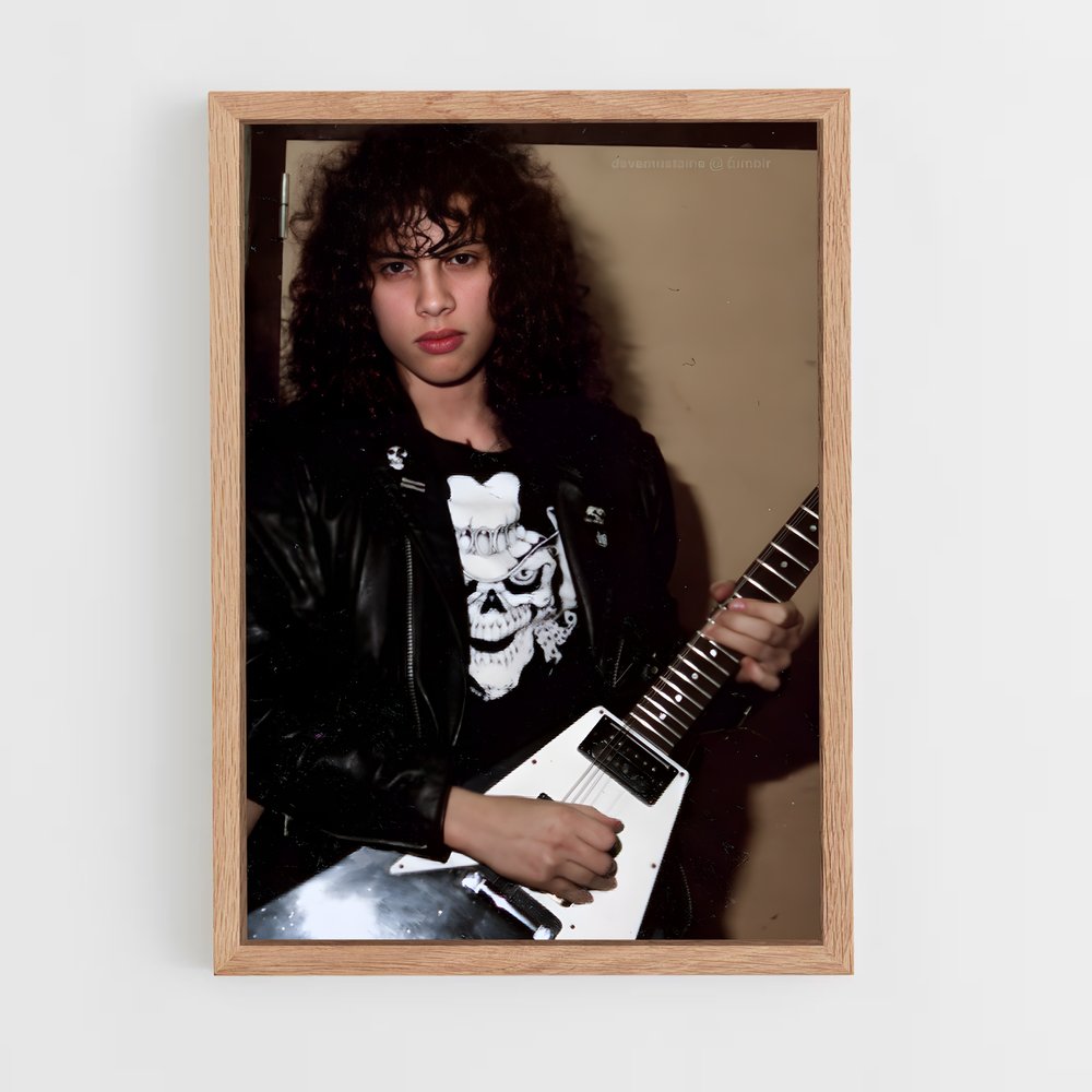 ap-kirk hammett-1 cadre Bois clair