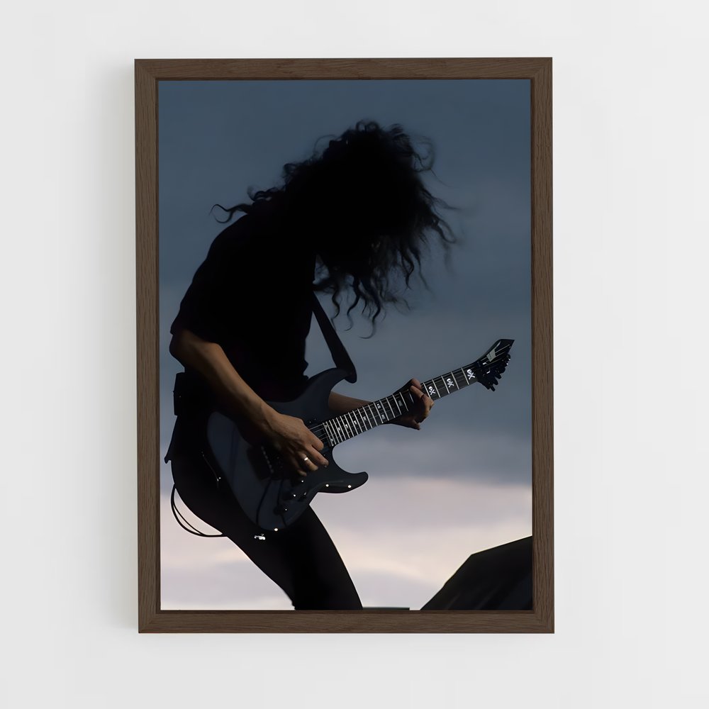 ap-kirk hammett-4 cadre Bois foncé