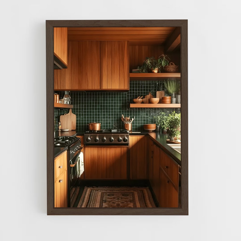 ap-kitchen-19 cadre Bois foncé
