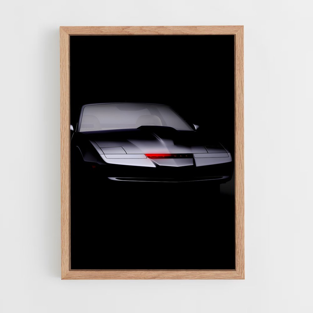 ap-kitt knight rider-2 cadre Bois clair