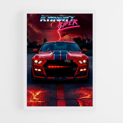 ap-kitt knight rider-4 cadre Blanc