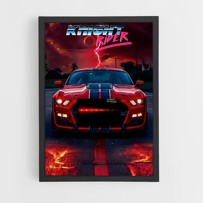 ap-kitt knight rider-4 cadre Noir