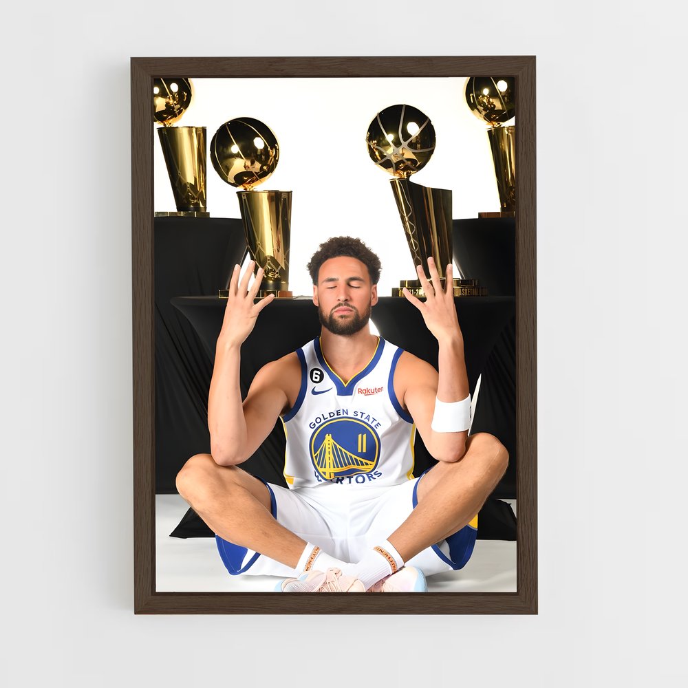 ap-klay thompson-4 cadre Bois foncé