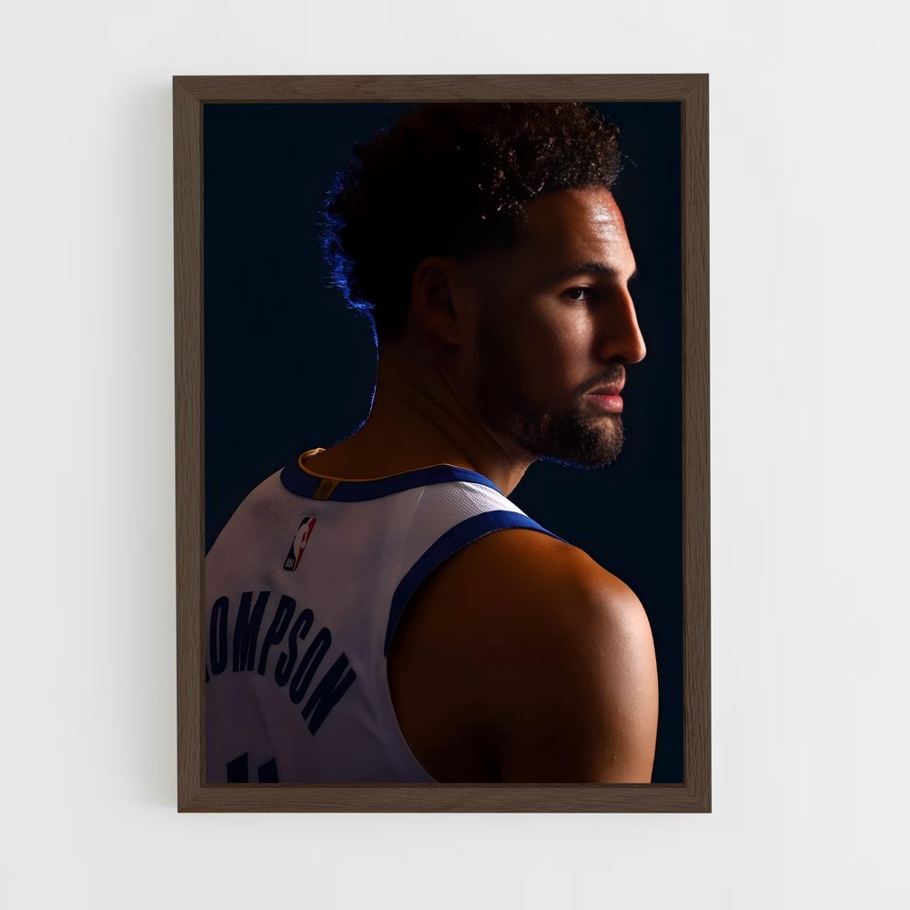 ap-klay thompson-9 cadre Bois foncé
