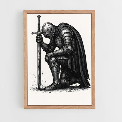 ap-knight-10 cadre Bois clair