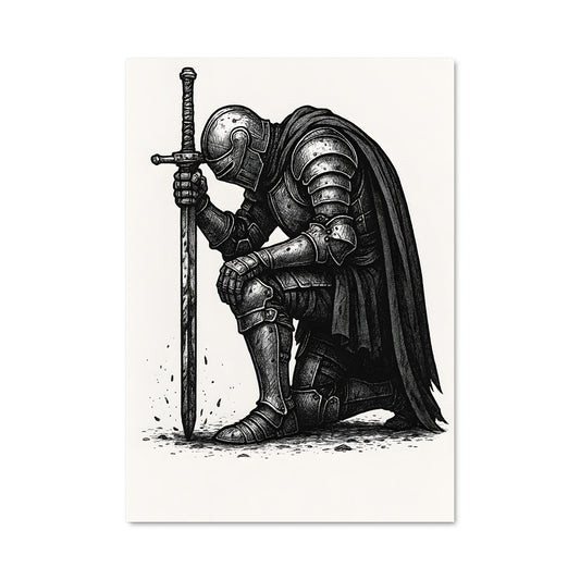 Poster La Prière du Chevalier