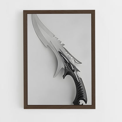 ap-knives-3 cadre Bois foncé