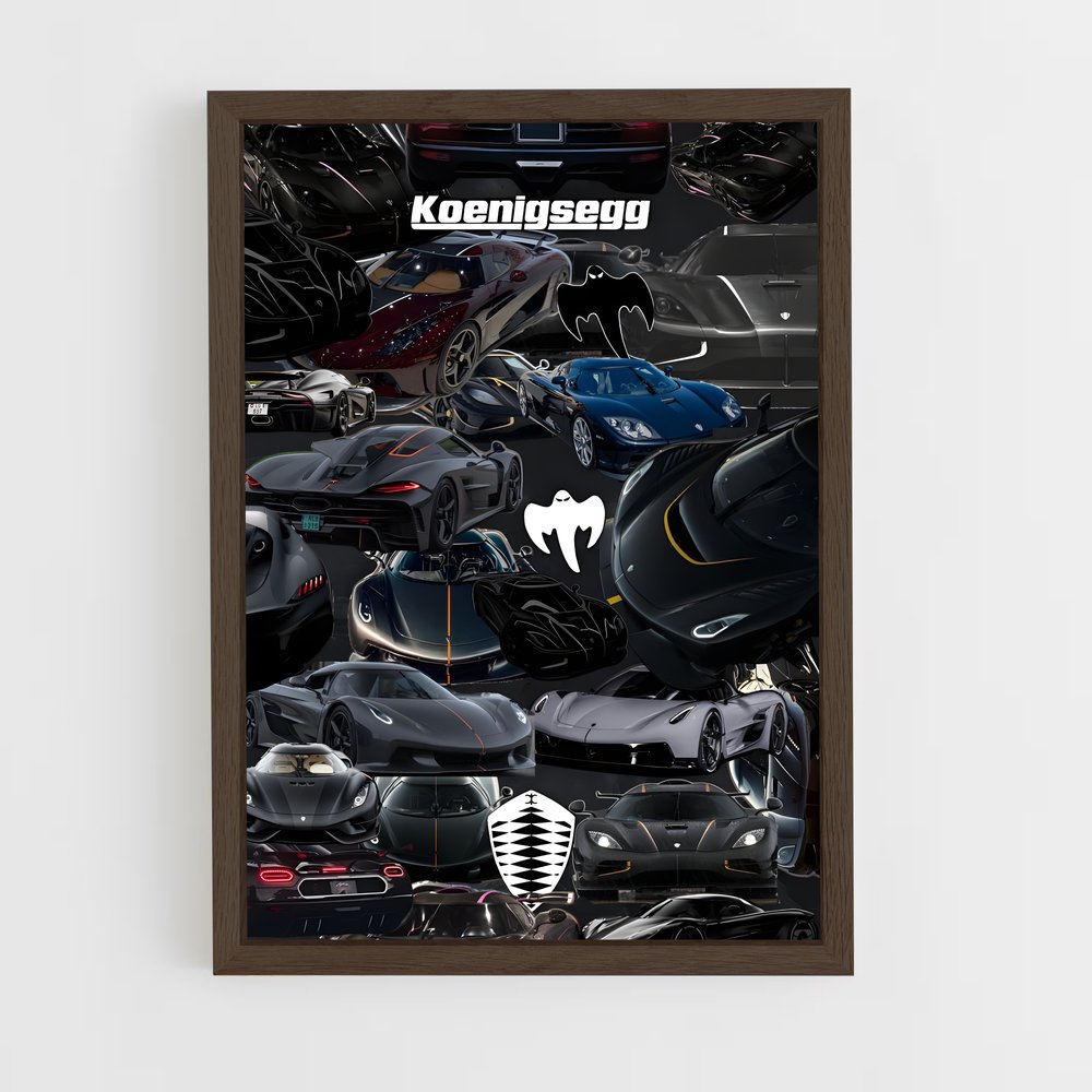 ap-koenigsegg-10 cadre Bois foncé