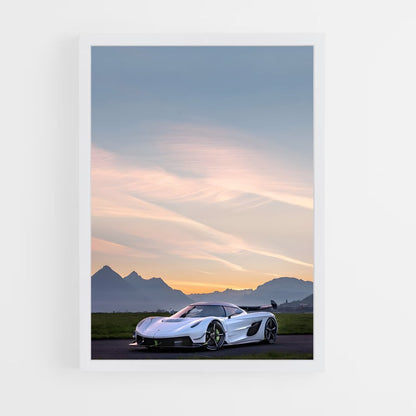 ap-koenigsegg-12 cadre Blanc