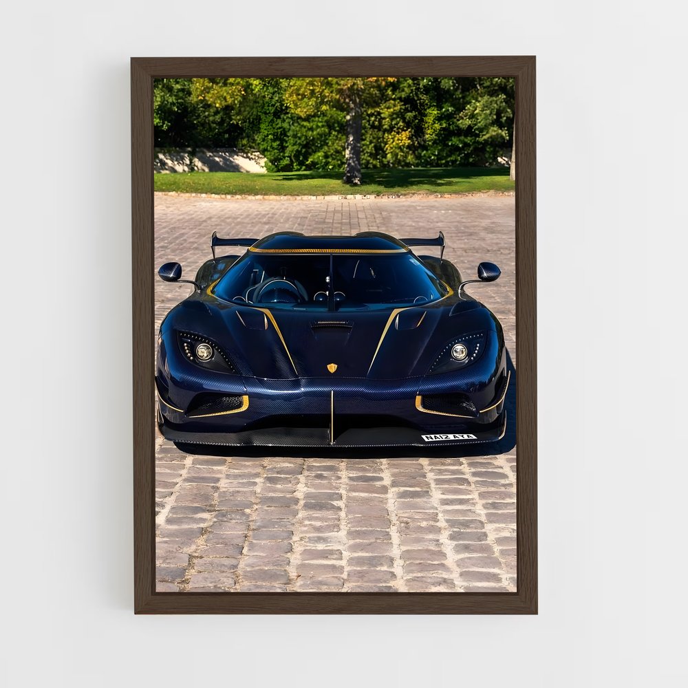 ap-koenigsegg-2 cadre Bois foncé