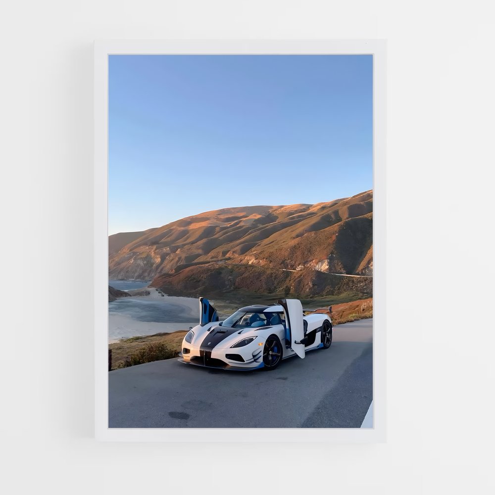 ap-koenigsegg-5 cadre Blanc