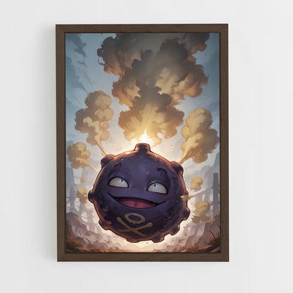 ap-koffing-1 cadre Bois foncé