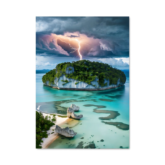 Poster Tempête Éclairante