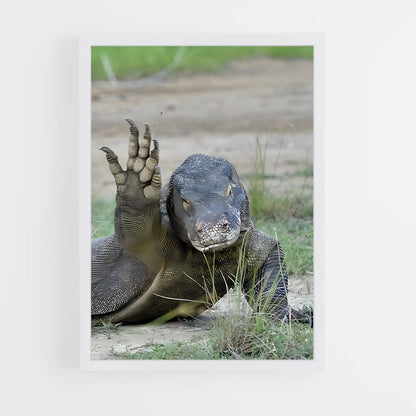 ap-komodo dragon-2 cadre Blanc