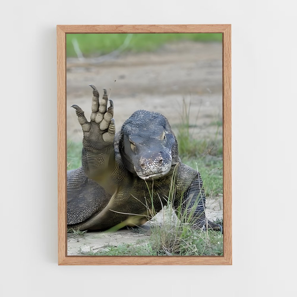 ap-komodo dragon-2 cadre Bois clair