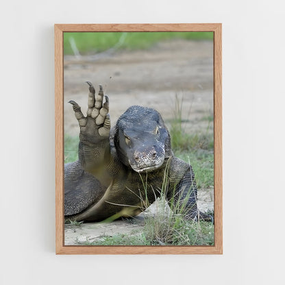 ap-komodo dragon-2 cadre Bois clair