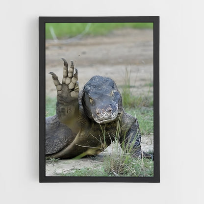 ap-komodo dragon-2 cadre Noir