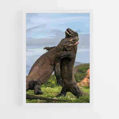 ap-komodo dragon-4 cadre Blanc