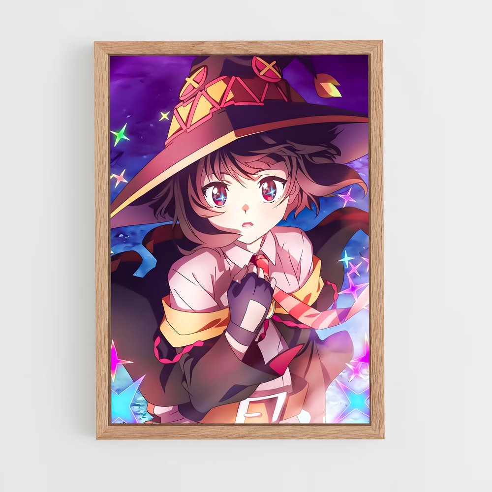 ap-konosuba-4 cadre Bois clair