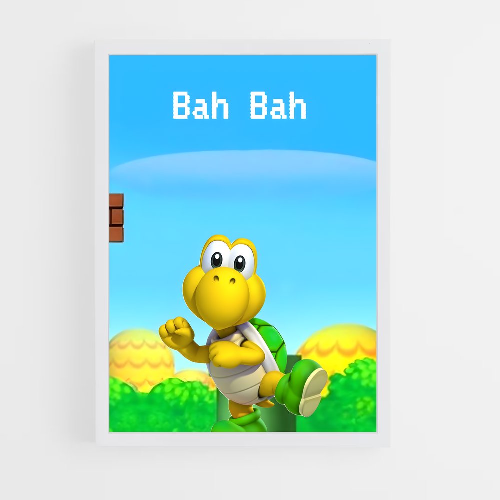 ap-koopa troopa-1 cadre Blanc
